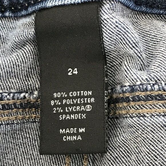 Lane Bryant Genius Fit Denim Capri Pant Women's Plus Size 24 Stretch Casual - Picture 10 of 11